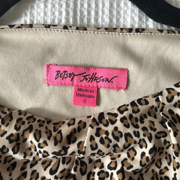 Betsey Johnson leopard dress NWT - Picture 10 of 10